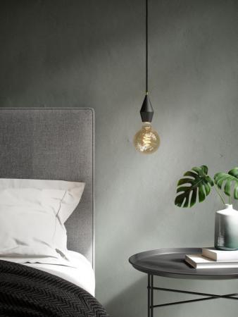 Nordlux E27 Spiral Globe Deko LED-Filament Leuchtmittel  5W Goldspirale